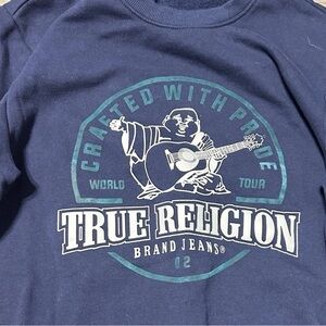 True Religion Navy Sweatshirt
